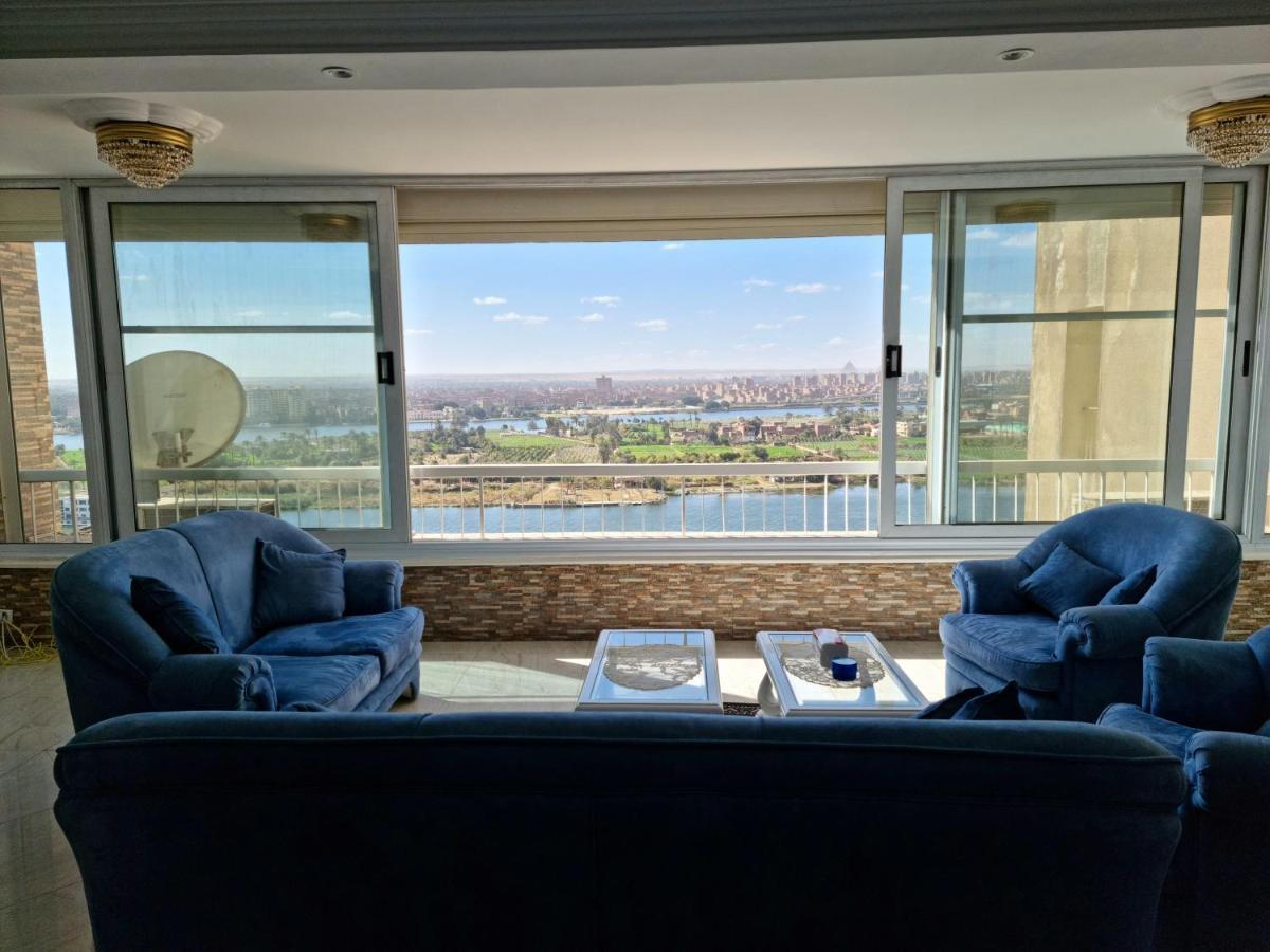 Apartament Amazing Nile View&Pyramids Kair Zewnętrze zdjęcie