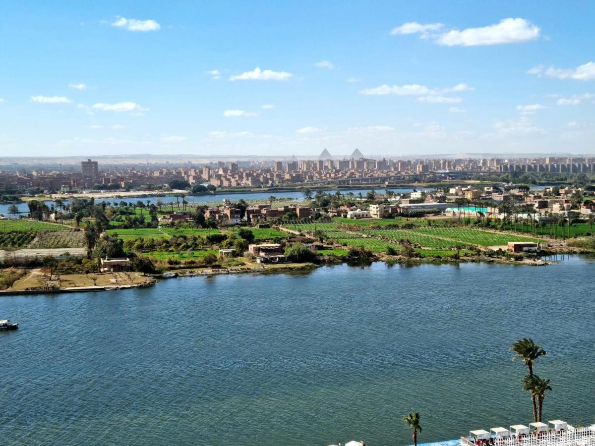 Apartament Amazing Nile View&Pyramids Kair Zewnętrze zdjęcie
