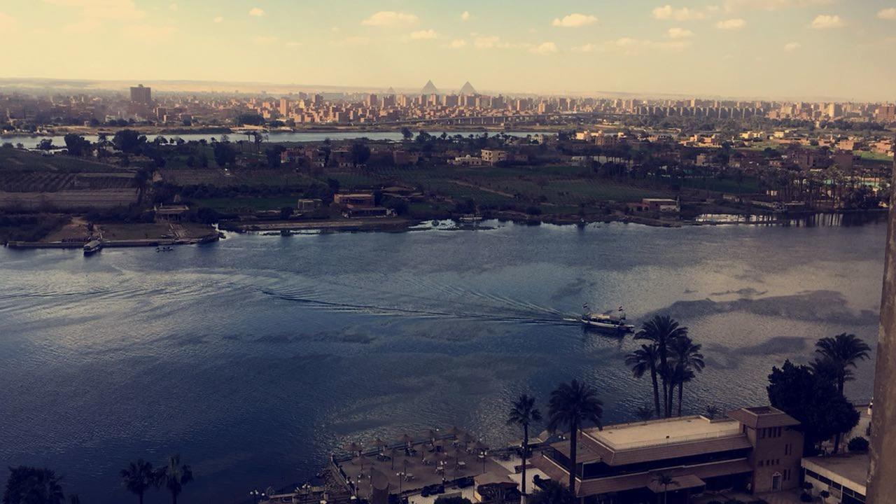 Apartament Amazing Nile View&Pyramids Kair Zewnętrze zdjęcie